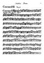 12 Concertos à cinque, Konzerte Nr.7-12 – Oboe I