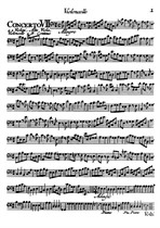 12 Concertos à cinque, Konzerte Nr.7-12 - Violoncello